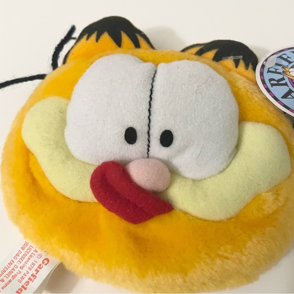 Vintage 90s Garfield Plush Pouch Daniel & Co Sweet Sixteen - Picture 2 of 13